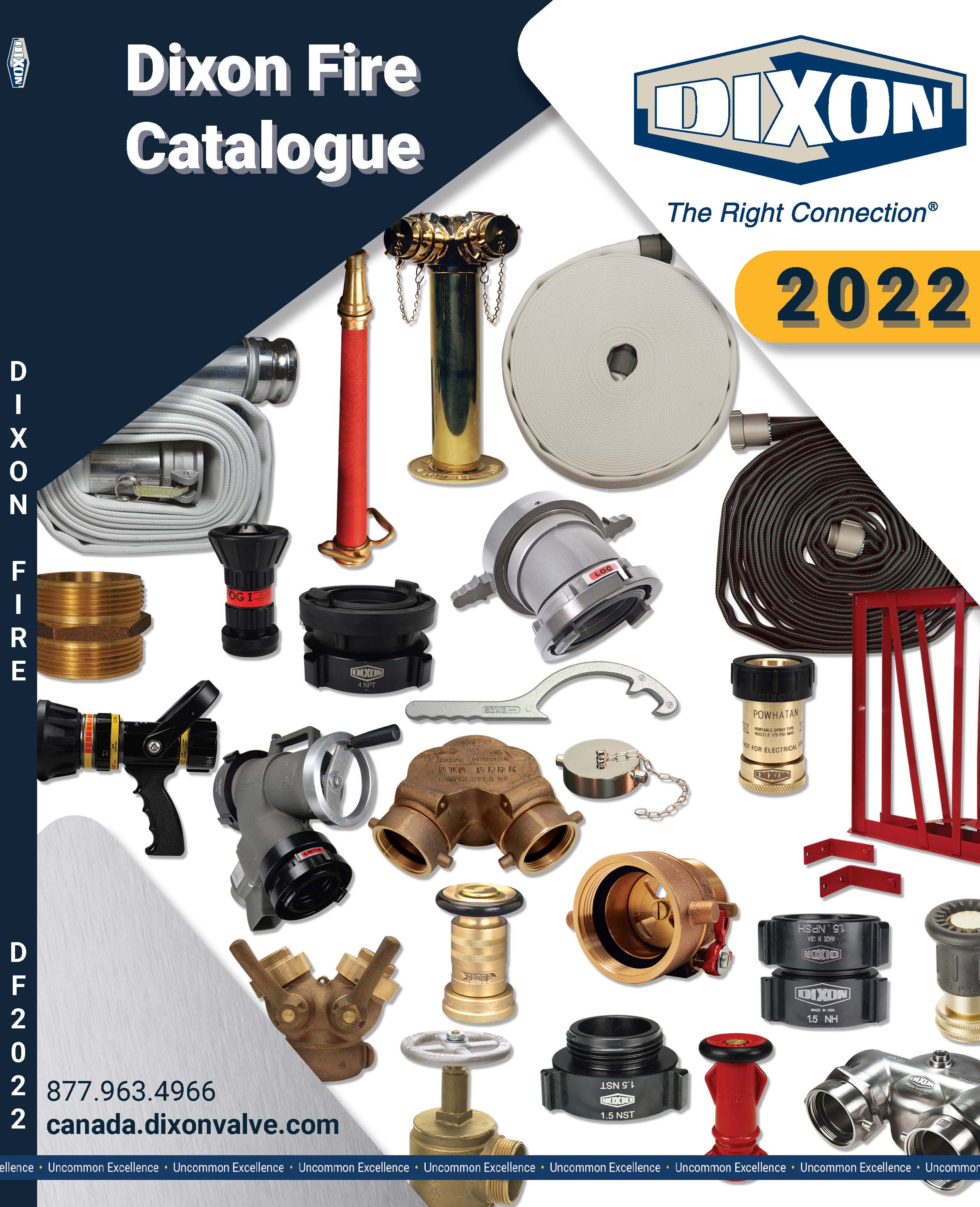 Dixon Fire Catalogue 2022 catalog cover